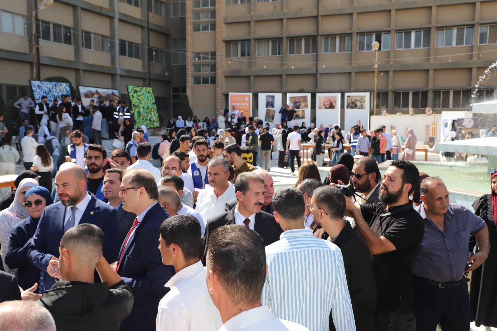 Welcome ceremony for new students