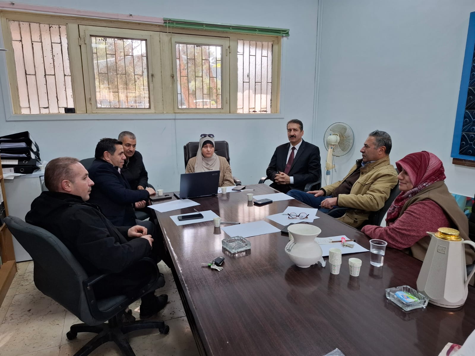 قسم الفنون التشكيلية يعقد ورشة عمل حول ملف الاعتماد المحلي لأعضاء الهيئة التدريسية