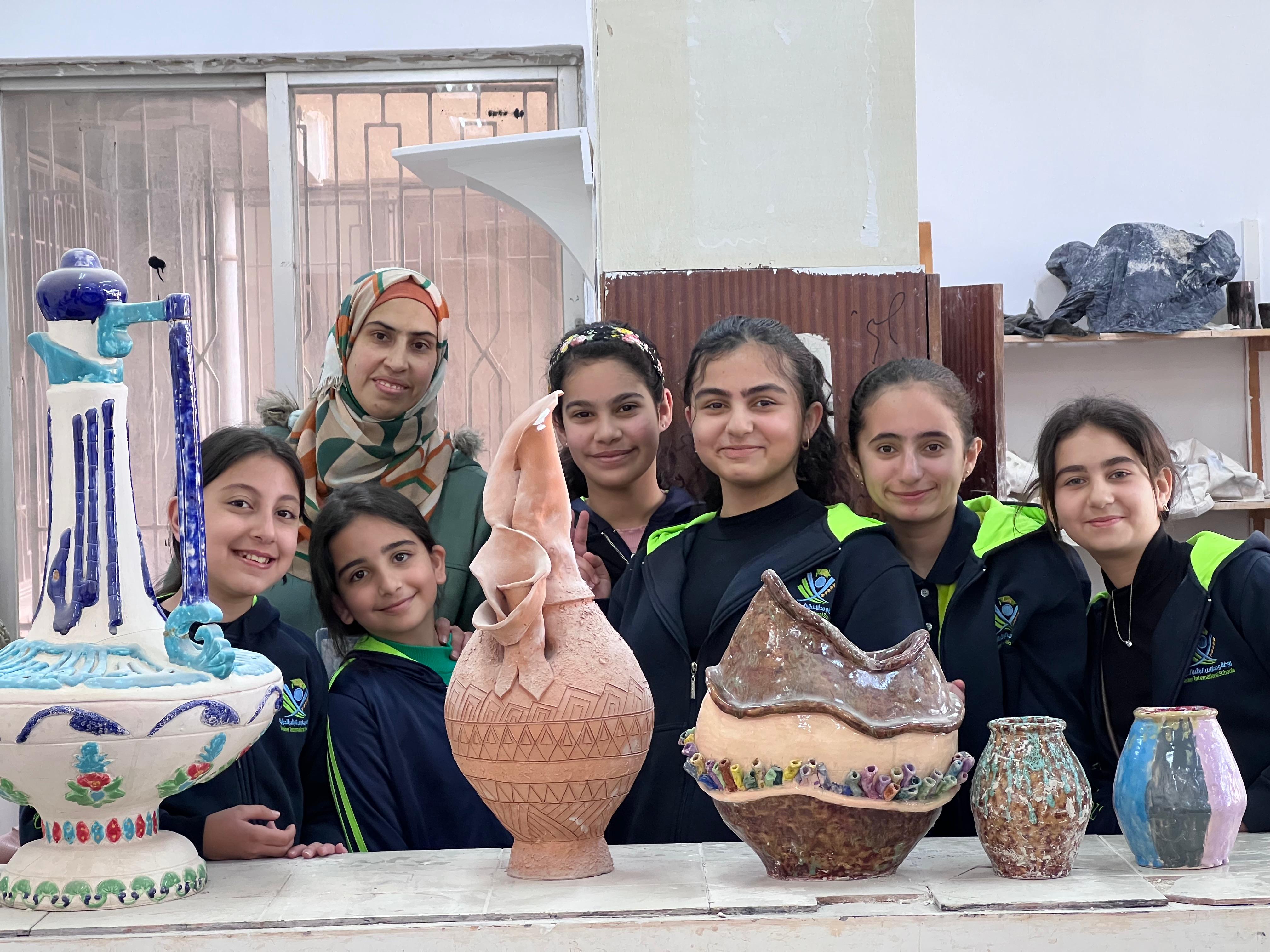 Al-Bashar Model Schools visit