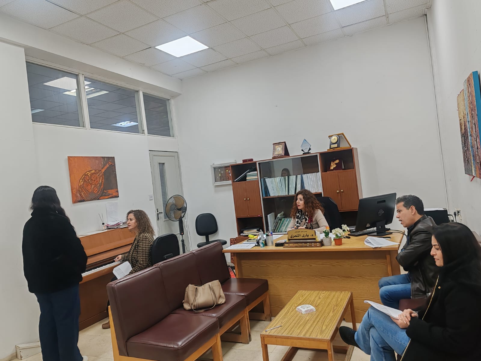 Aptitude test for the second semester in the Music Department